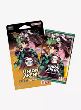 Demon Slayer - Union Arena Trading Booster Card Pack - 12pk