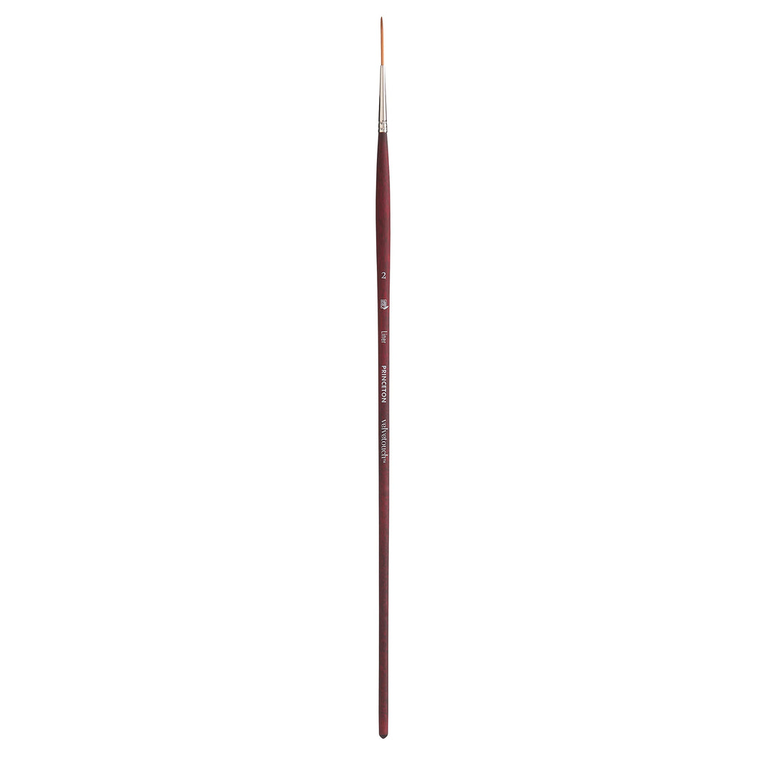 Princeton - Velvetouch - Liner Brush - Long Handle - Series 3900 - Size 2