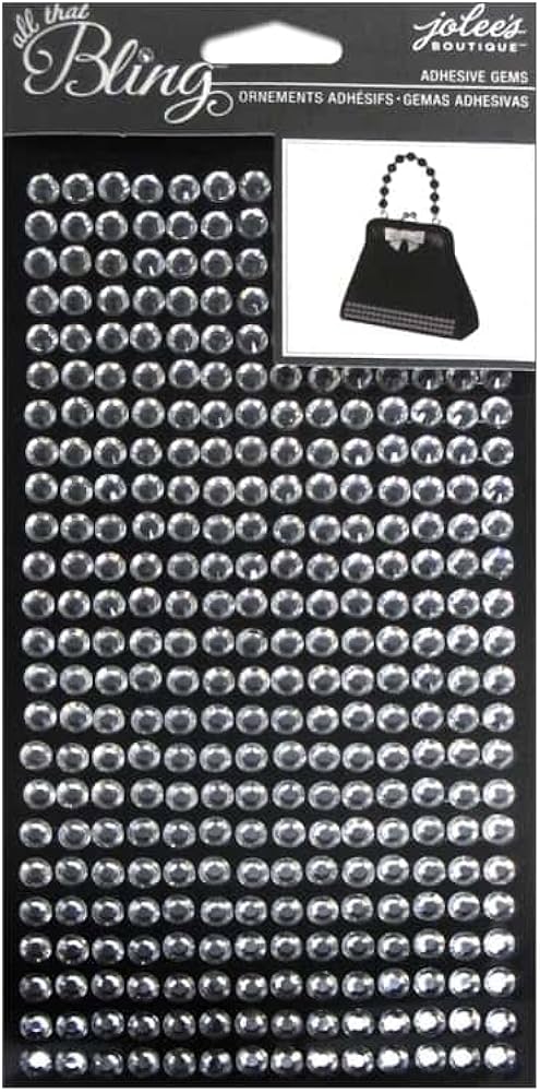 Jolee's Boutique - All that Bling - Bling Sheet - Clear