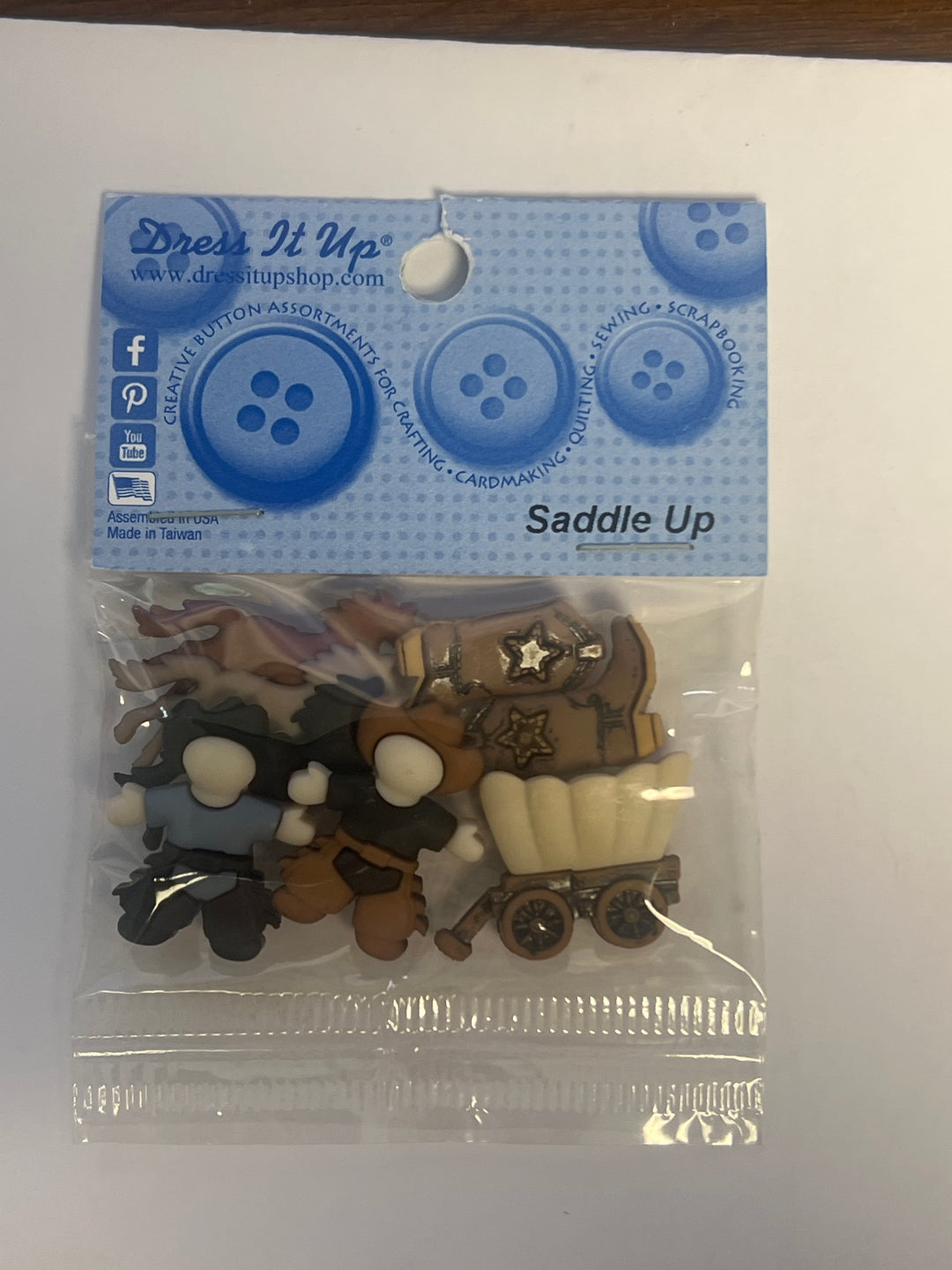 Dress It Up - Saddle Up Buttons - Version 2