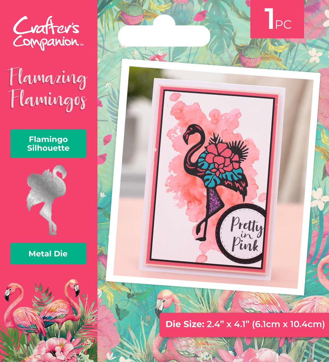 Crafter's Companion - Flamazing Flamingos - Flamingo Silhouette