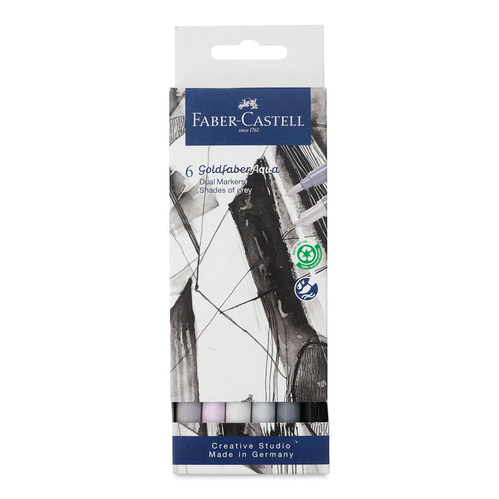 Faber-Castell - Goldfaber Aqua Dual Markers - 6 pcs