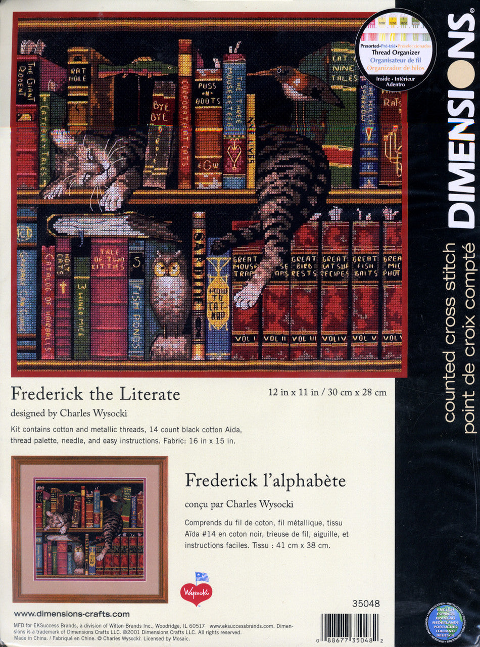 Dimensions - Cross Stitch Kit - Frederick the Literate