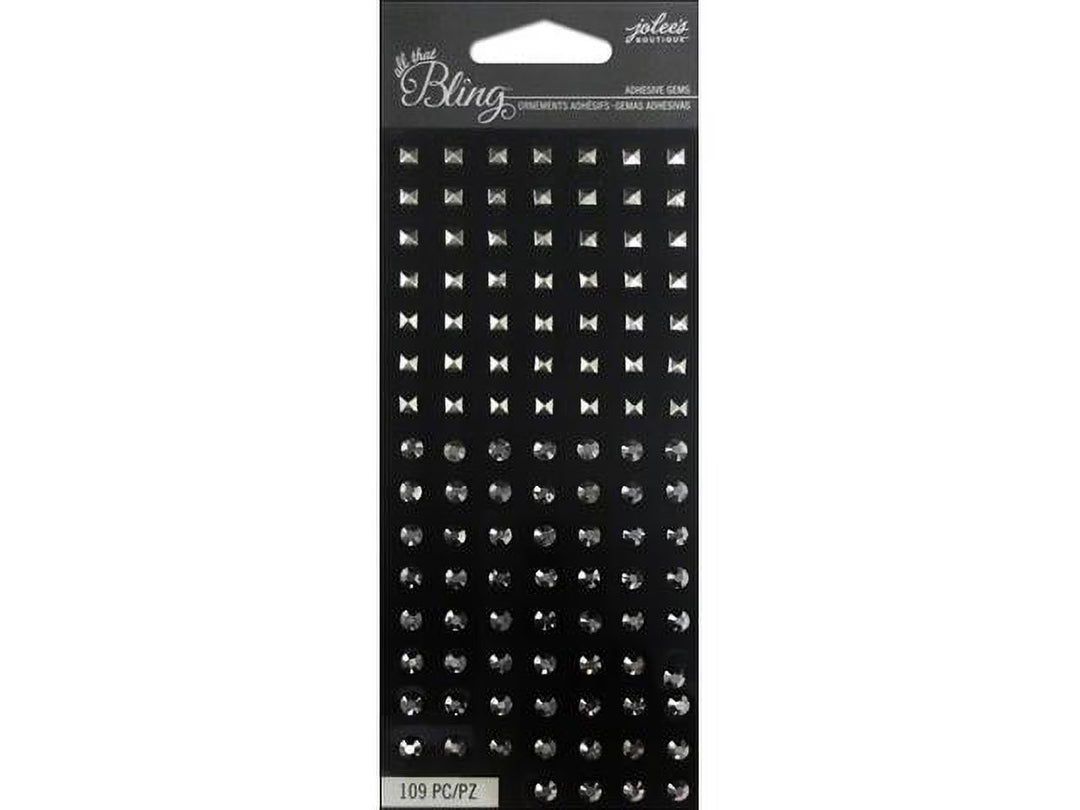 Jolee's Boutique - All that Bling - Mini Studs Silver