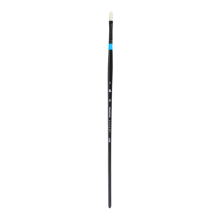 Princeton - Aspen - Level 2 - Flat Paint Brush for Oil - Long Handle