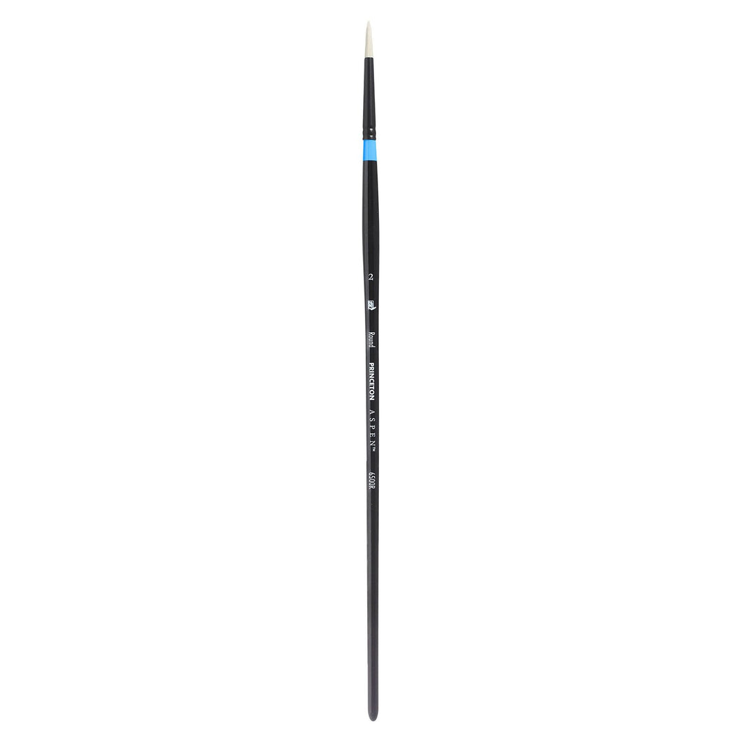 Princeton - Aspen - Level 2 - Round Paint Brush for Oil - Long Handle