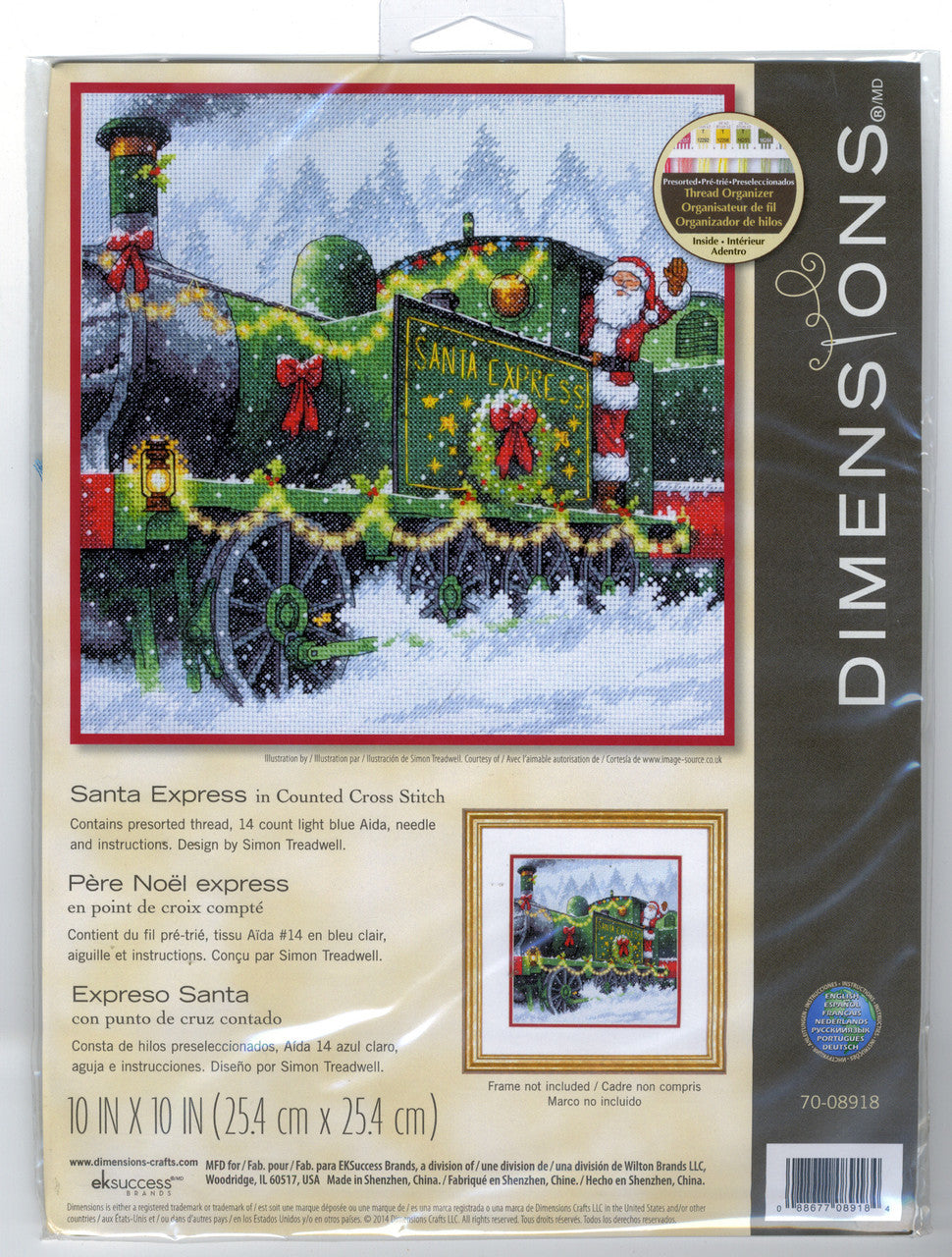 Dimensions - Cross Stitch Kit - Santa Express