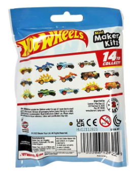 Hot Wheels - Build It - Mini Maker Kitz Blind Bag