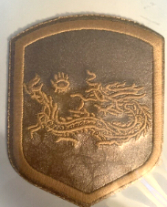 Simplicity - Shield with Dragon Applique