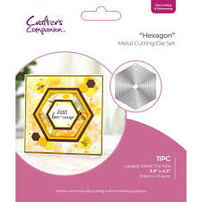 Crafter's Companion - Hexagon Metal Cutting Die Set