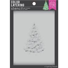 Hero Arts - Color Layering - O Christmas Tree Stencils