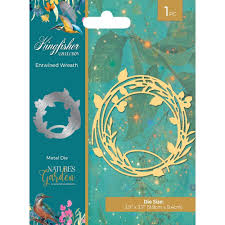 Crafter's Companion - Kingfisher Collection - Entwined Wreath Metal Die