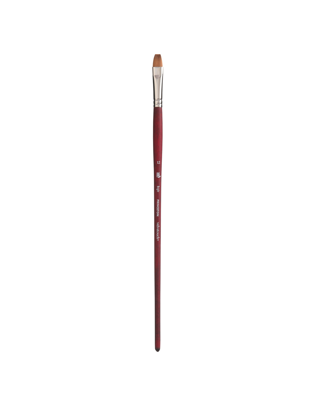 Princeton - Velvetouch - Level 2 Bright Paint Brush for Acrylic - Long Handle - Series 3900