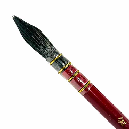 Royal & Langnickel - Nocturna PRO Watercolor Paint Brushes - Series 4991 - Quill