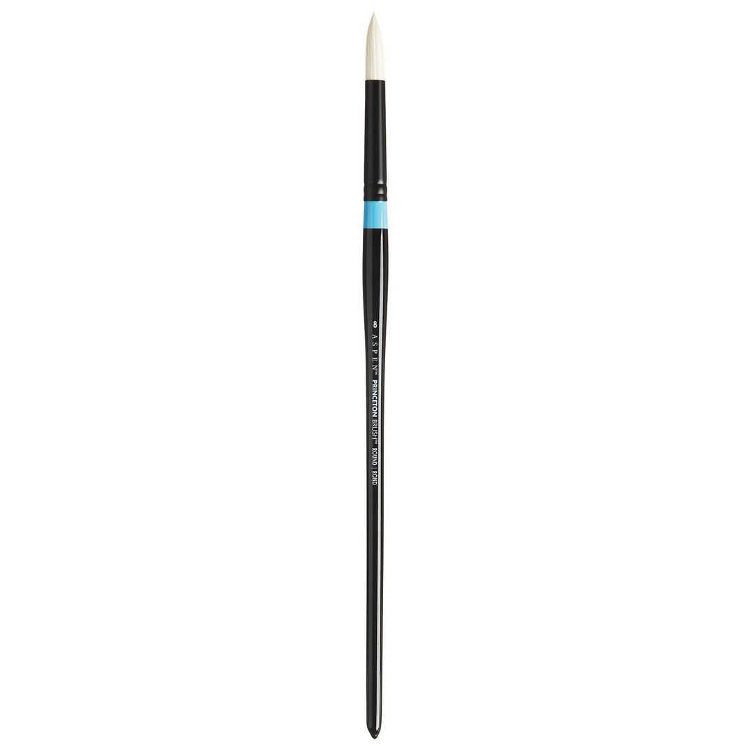 Princeton - Aspen - Level 2 - Round Paint Brush for Oil - Long Handle