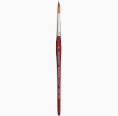 Princeton - Velvetouch - Level 2 Round Paint Brush for Acrylic - Long Handle - Series 3900
