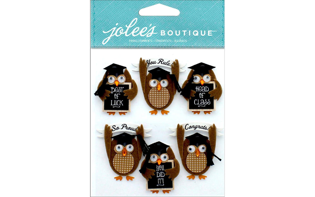 Jolee's Boutique - Graduation Owl Repeat Stickers