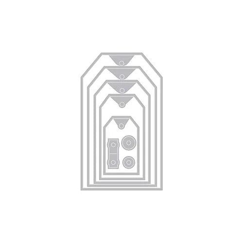 Hero Arts - Infinity Dies - Nested Tag Shapes - 8 pcs