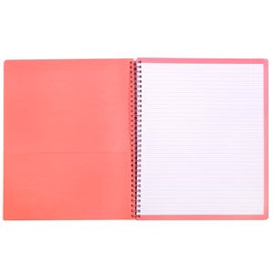 Steel Mill &  Co.® - Pink Poppy Large Notebook