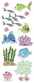 Jolee's Boutique - Fish and Coral Dimensional Stickers