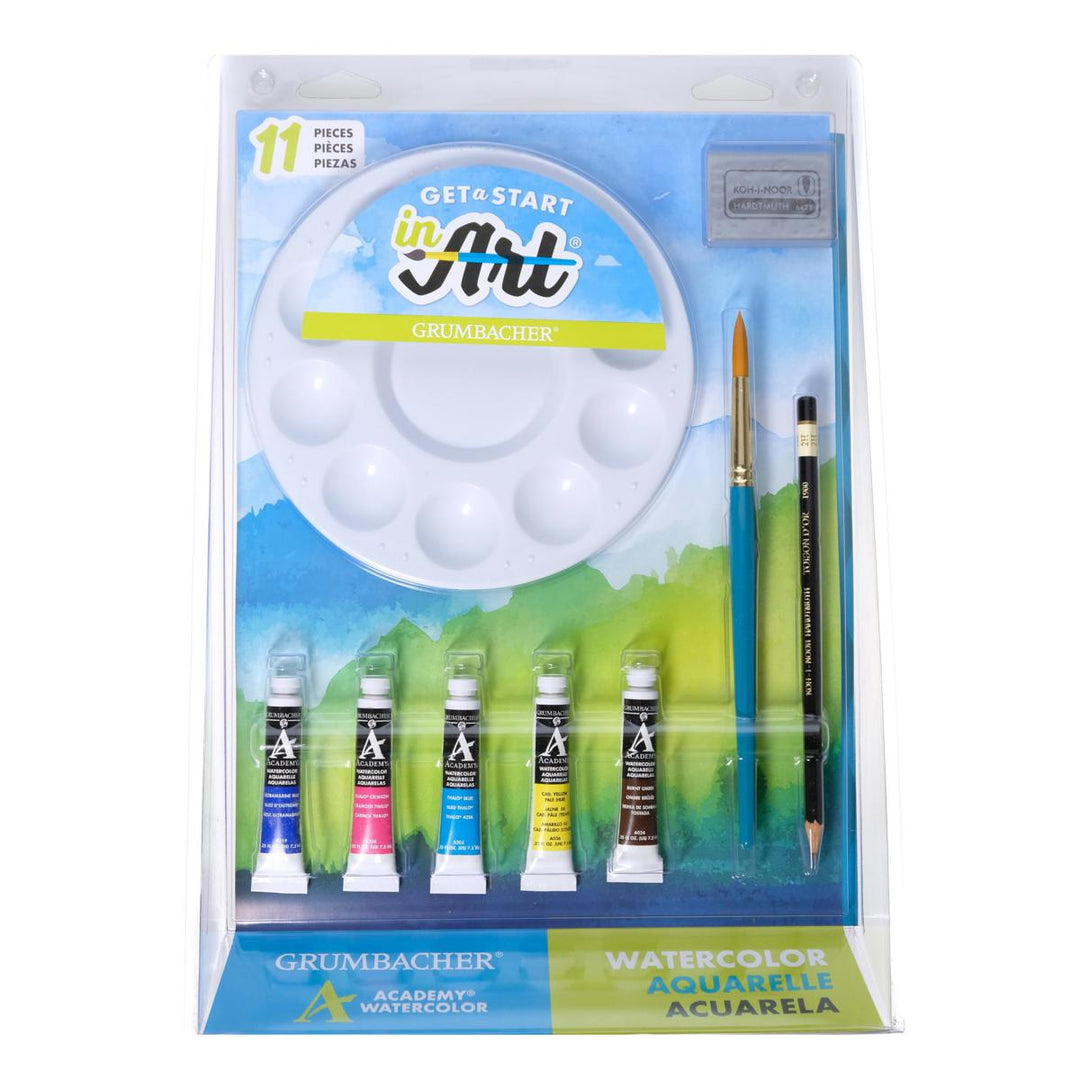 Grumbacher - Get a Start in Art - Watercolor Mixing Set