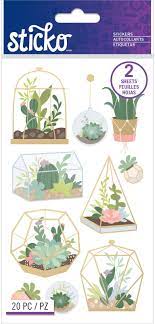 Sticko - Succulent Terrarium Stickers