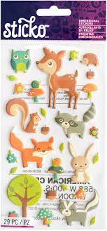 Sticko - Woodland Animals Stickers